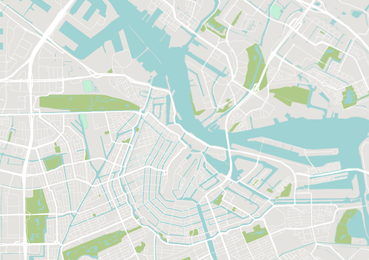 初期表示のマップイメージ