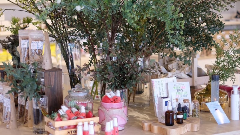 アクセラレーターのポップアップストア(大丸福岡天神店)